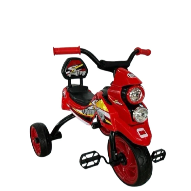 Детский трехколесный велосипед 608_RB_210967, красный