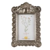 Фоторамка Clayre & Eef 2F1033, 10X15 см, серебрстая Фоторамка Clayre & Eef 2F1033, 10X15 см, серебрстая