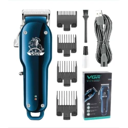 Машинка для стрижки волос VGR V-679 Blue