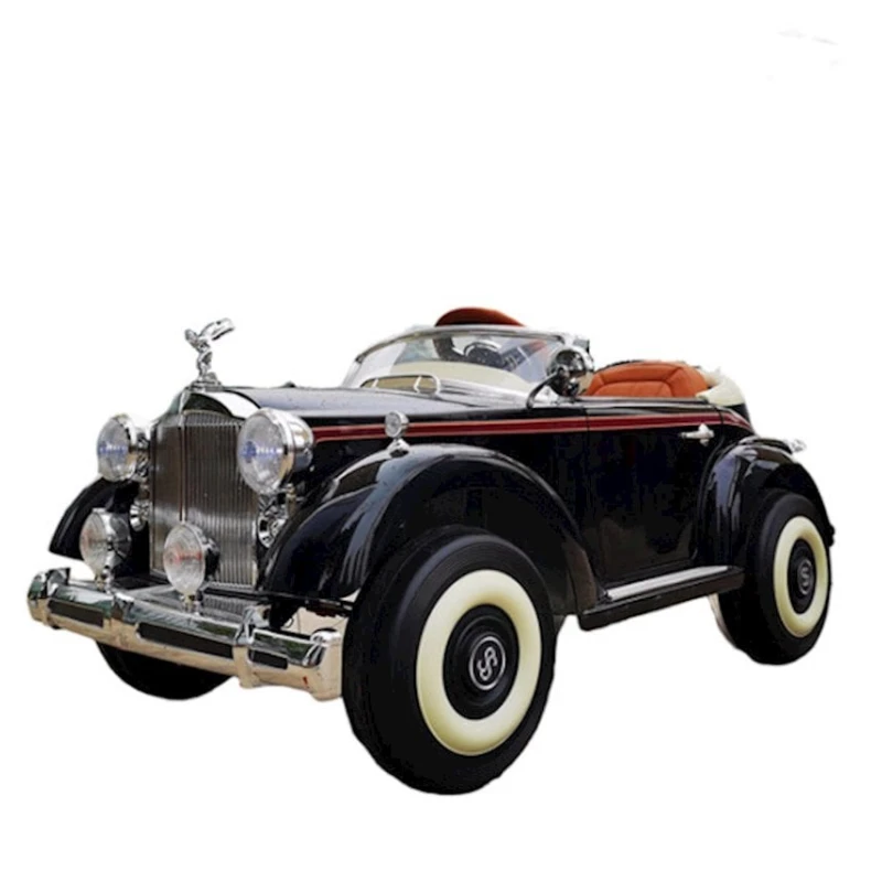 Uşaq elektrik avtomobili Retro EC0999 Black