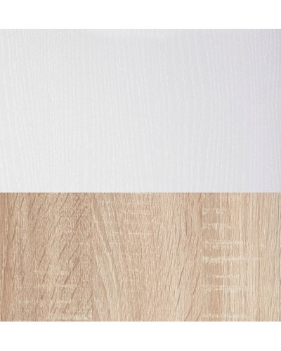 Stellaj 3563_L-M 2StellajEypSingWh-son, 53x41,5x183,8 sm, LDSP, ağ