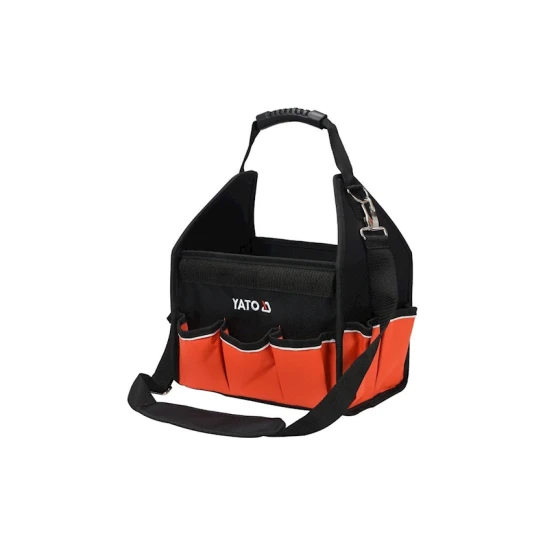 Сумка для инструментов Yato YT-74370, 30x19x29 см, черная/красная
