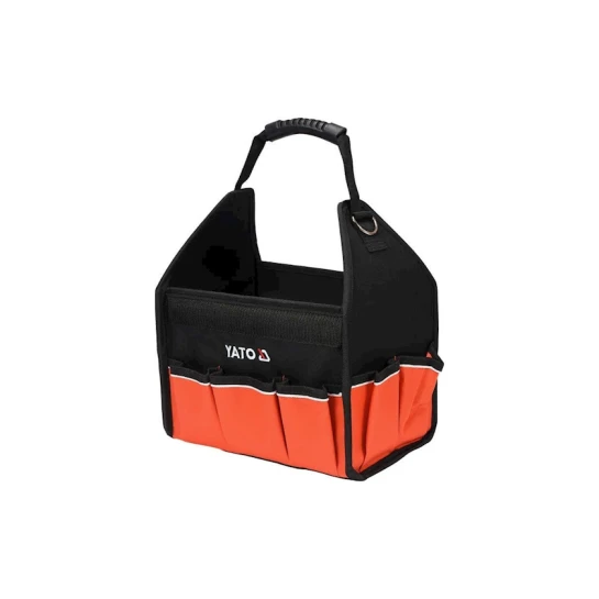 Сумка для инструментов Yato YT-74370, 30x19x29 см, черная/красная