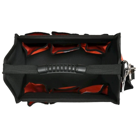 Сумка для инструментов Yato YT-74370, 30x19x29 см, черная/красная