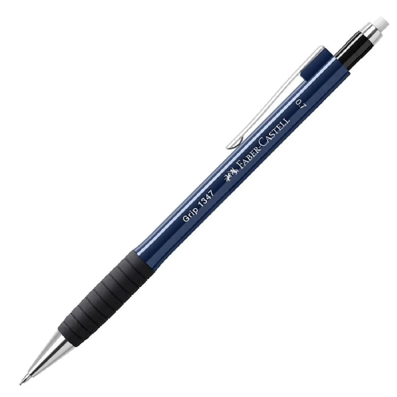 Механический карандаш Faber-Castell Grip 134751 B, синий, 0.7 мм Механический карандаш Faber-Castell Grip 134751 B, синий, 0.7 мм