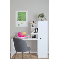 Kompüter masası Ev Plus 12116094, LDSP, 146x45x146 sm