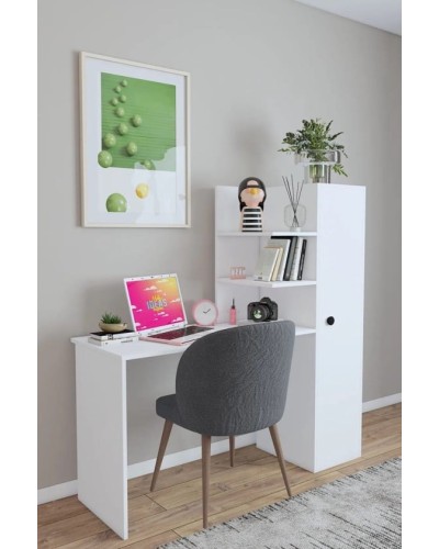 Kompüter masası Ev Plus 12116094, LDSP, 146x45x146 sm