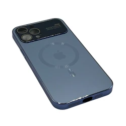 Чехол Auto Focus Slim Magsafe PC для Apple iPhone 12 Pro Max Sierra Blue