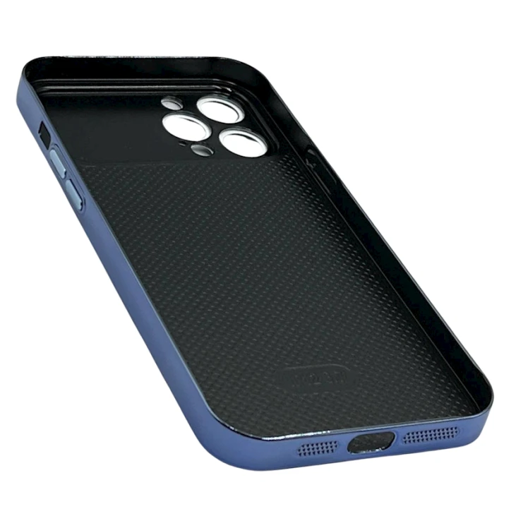 Чехол Auto Focus Slim Magsafe PC для Apple iPhone 12 Pro Max Sierra Blue