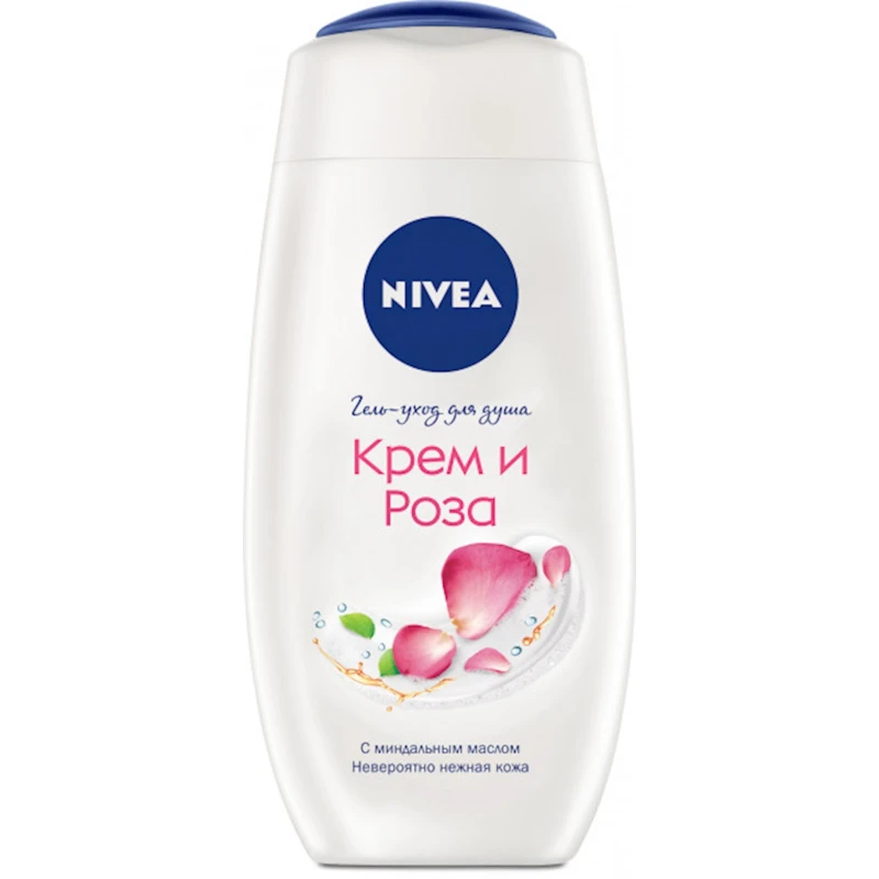 Гель для душа Nivea Крем и Роза 250 мл Гель для душа Nivea Крем и Роза 250 мл