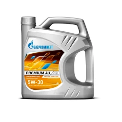 Моторное масло Gazpromneft Premium A3 5W-30, 4 л