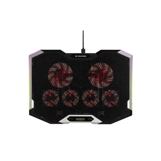 Подставка для ноутбука с охлаждением 2E Gaming 2E-CPG-004 Black Подставка для ноутбука с охлаждением 2E Gaming 2E-CPG-004 Black