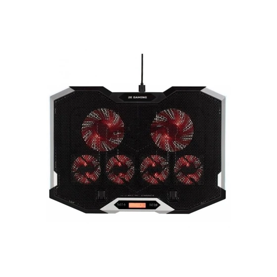 Подставка для ноутбука с охлаждением 2E Gaming 2E-CPG-004 Black Подставка для ноутбука с охлаждением 2E Gaming 2E-CPG-004 Black
