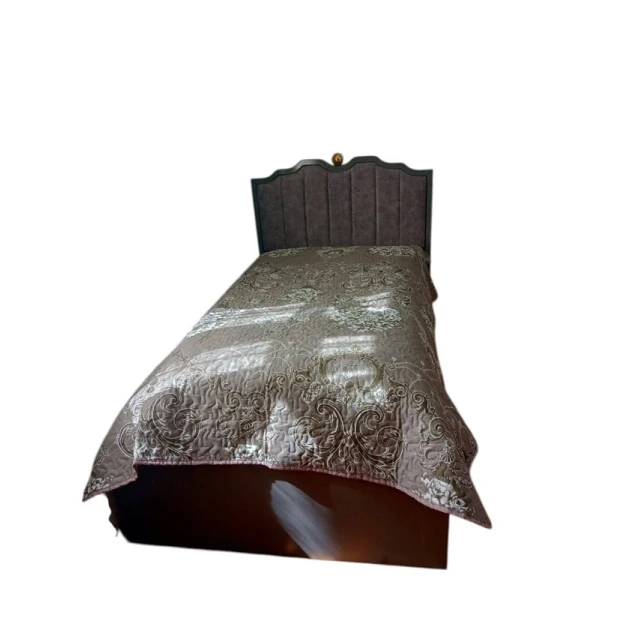 Односпальная кровать Damla, черная, 200x100 см