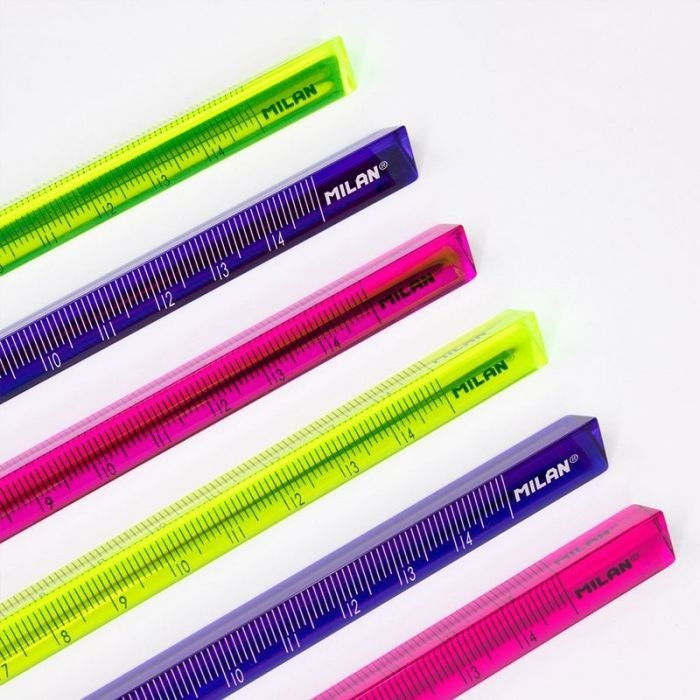 Линейка Milan Triruler, 15 см Линейка Milan Triruler, 15 см