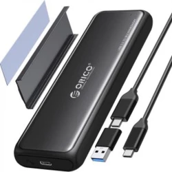 Корпус для SSD Orico M.2 NVMe/SATA M/B ключ USB3.1 Type-C Gen.2 10Gbps
