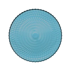 Тарелка Luminarc Idylle London Topaz десертная, диаметр 19 см, круглая, синий