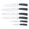 Bıçaq dəsti Werner Nero 51949, polad/plastik, altlıq ilə, 6 əd Bıçaq dəsti Werner Nero 51949, polad/plastik, altlıq ilə, 6 əd