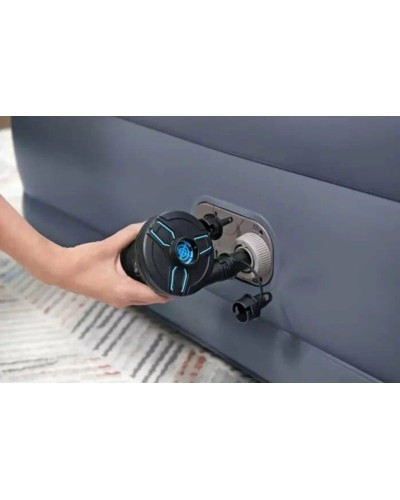 Şişmə çarpayı BestWay, PVC, boz, 229x152x84 sm