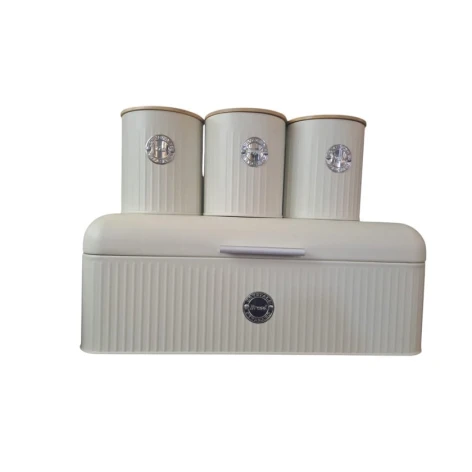 Хлебница с набором емкостей MagiDeal SE172, белая, 4 предмета Хлебница с набором емкостей MagiDeal SE172, белая, 4 предмета