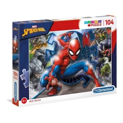 Пазл Clementoni Spa Super Color Marvel Spiderman, 104 элемента