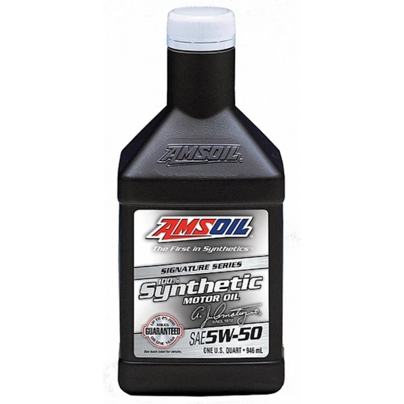 Масло моторное Amsoil Signature Series Synthetic Motor Oil 5W-50 0.946л AMRQT