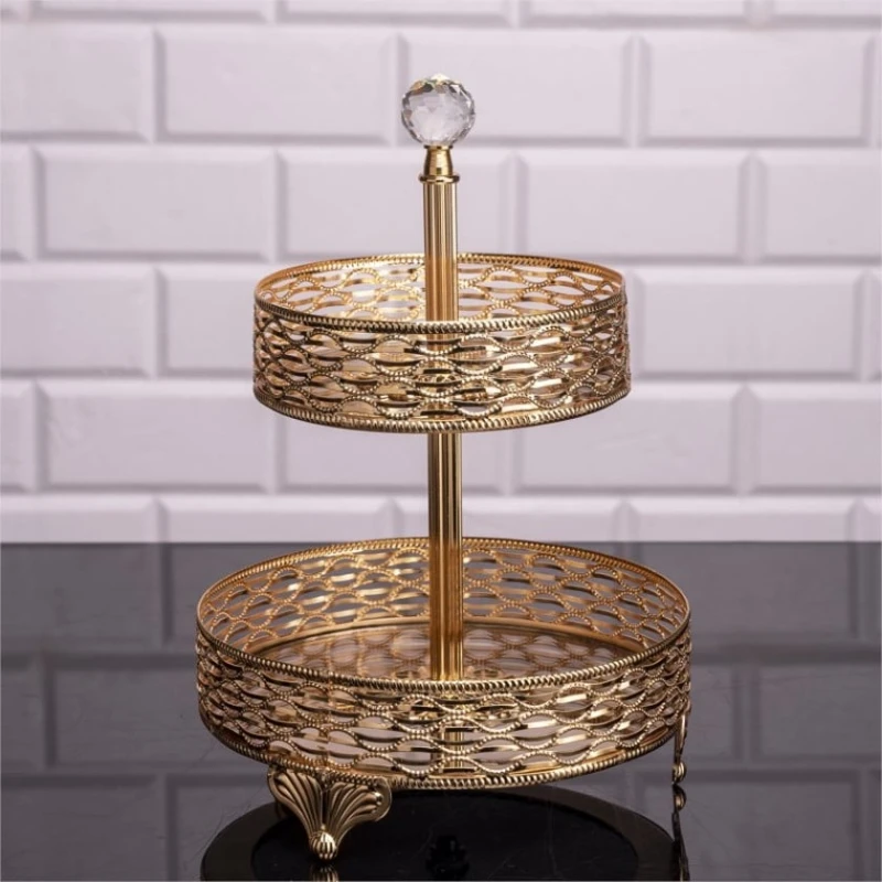 Этажерка Zeyve Nil, металл/стекло, золотистая, 30x20 см Этажерка Zeyve Nil, металл/стекло, золотистая, 30x20 см