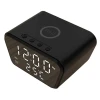 Simsiz enerji toplama cihazı with LED Clock Display Black
