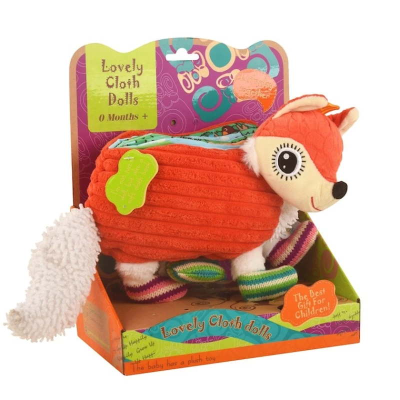 Развивающая игрушка Jollybaby, 0+ месяцев, текстиль, разноцветная Развивающая игрушка Jollybaby, 0+ месяцев, текстиль, разноцветная