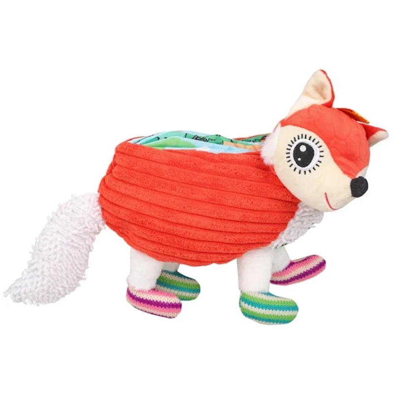 Развивающая игрушка Jollybaby, 0+ месяцев, текстиль, разноцветная Развивающая игрушка Jollybaby, 0+ месяцев, текстиль, разноцветная