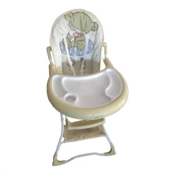 Детский стульчик для кормления CH1, желтый, 40х53х70 см Детский стульчик для кормления CH1, желтый, 40х53х70 см