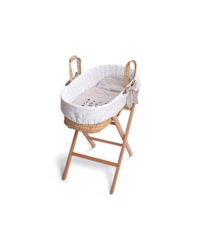 Hörülmüş səbətlər üçün dəst Story Funna Baby 9881, boz