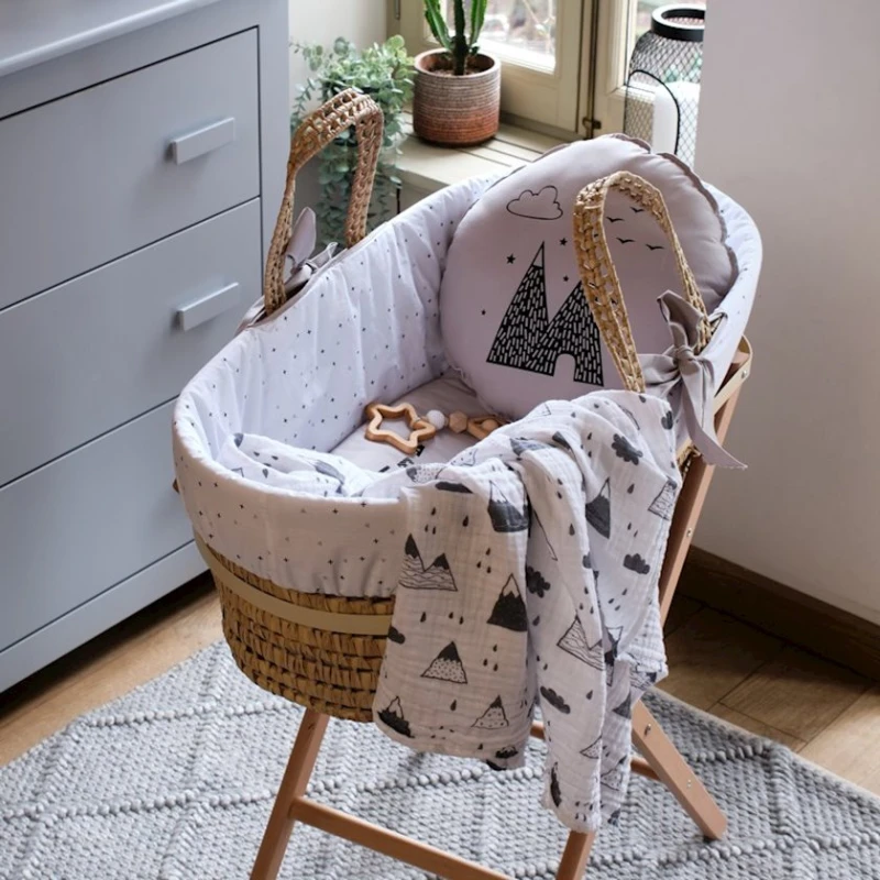 Набор для плетеных корзин Story Funna Baby 9881, серый Набор для плетеных корзин Story Funna Baby 9881, серый