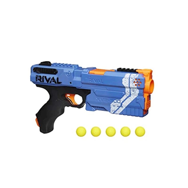 Blaster Nerf Rival Kronos XVIII-500, 5 şar, plastik, göy