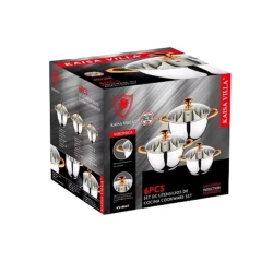 Набор кастрюль Kaisa Villa KV-6647, нержавеющая сталь, 6 предметов Набор кастрюль Kaisa Villa KV-6647, нержавеющая сталь, 6 предметов