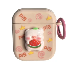 Чехол для наушников Apple Airpods 2 Pig
