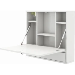 Компьютерный стол Art_Komp_Masası 2, ламинат, белый, 60х90х45 см