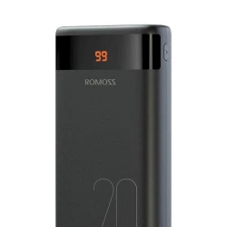Внешний аккумулятор Romoss Ares 20 20000 mAh, Черный