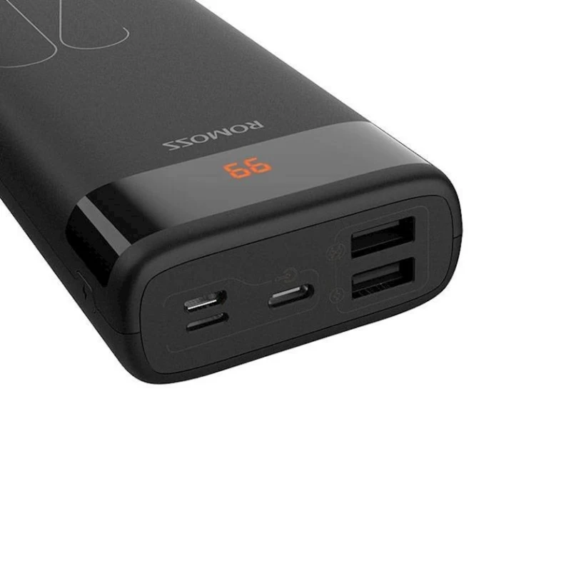 Внешний аккумулятор Romoss Ares 20 20000 mAh, Черный Внешний аккумулятор Romoss Ares 20 20000 mAh, Черный
