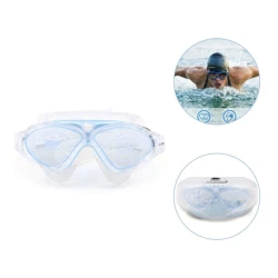 Üzgüçülük üçün eynək Jiejia 01, silikon, şəffaf