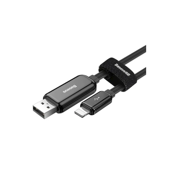Кабель USB Baseus Glowing Data cable USB, черный