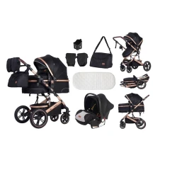 Детская коляска Kidilo 530S-C, черная