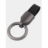 Брелок для ключей 1469, кожа/металл, черный