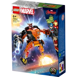 Конструктор LEGO Super Heroes Marvel Rocket Mech Armor 76243, 6+ лет, 98 элементов