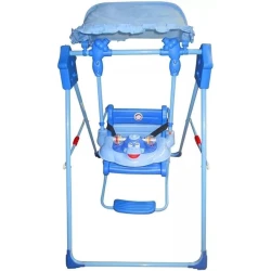 Детские качели 001, пластик, синие, 6+ месяцев Детские качели 001, пластик, синие, 6+ месяцев