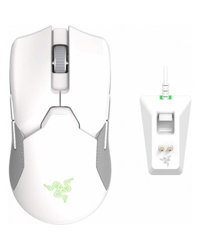 Kompüter siçanı Razer Viper Ultimate Wireless & Mouse Dock Mercury RGB (RZ01-03050400-R3M1)
