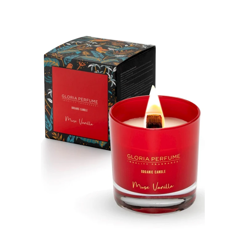 Ароматическая свеча Gloria Perfume Musc Vanilla 220 г Ароматическая свеча Gloria Perfume Musc Vanilla 220 г