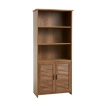 Stellaj JYSK Manderup 88x43x199 sm, MDF/XDF/DSP/melamin, palıd ağacı
