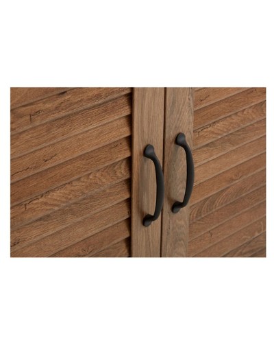 Stellaj JYSK Manderup 88x43x199 sm, MDF/XDF/DSP/melamin, palıd ağacı