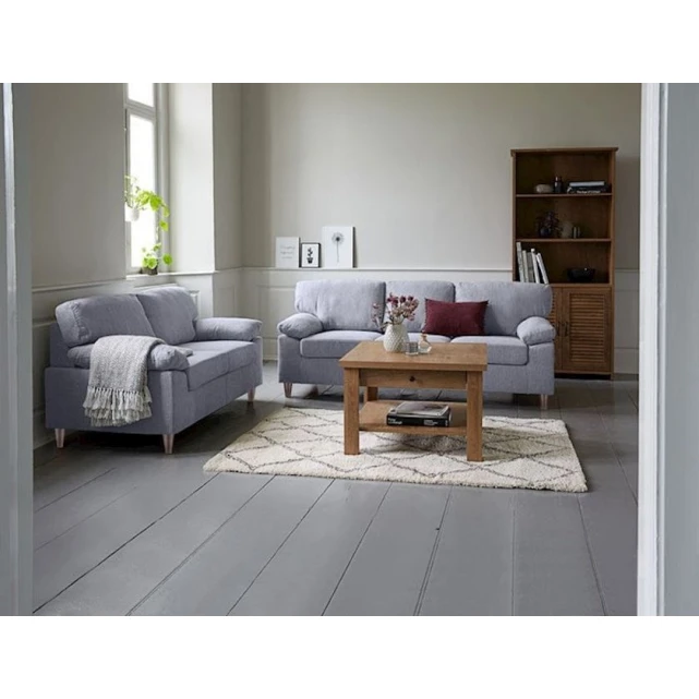 Стеллаж JYSK Manderup 88x43x199 см, МДФ/ХДФ/ДСП/меламин, дуб Стеллаж JYSK Manderup 88x43x199 см, МДФ/ХДФ/ДСП/меламин, дуб